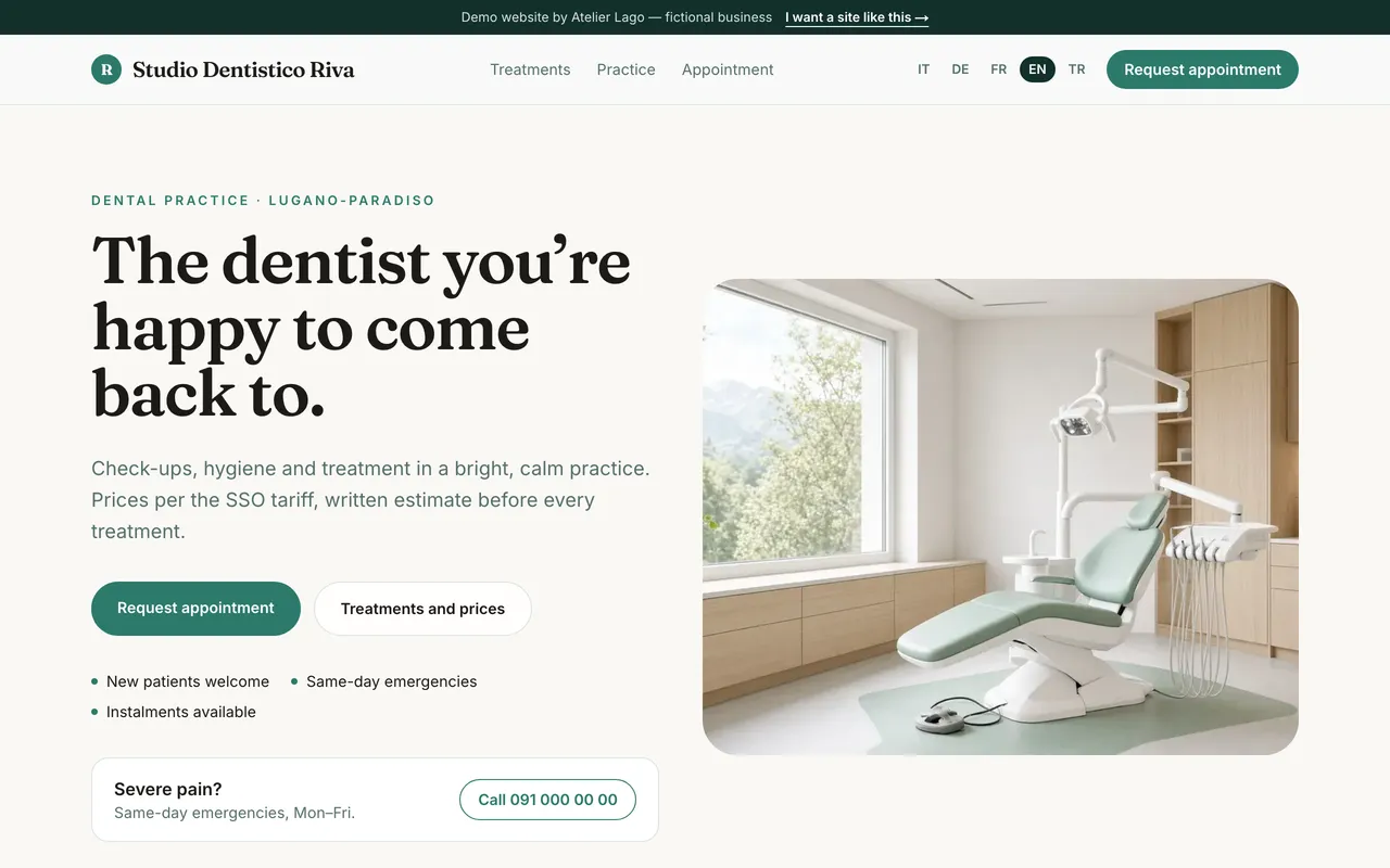 Dentist · Studio Riva