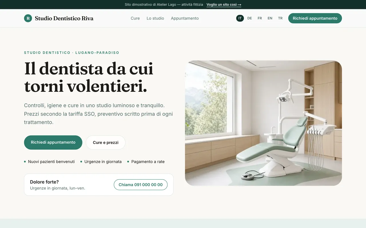 Dentista · Studio Riva