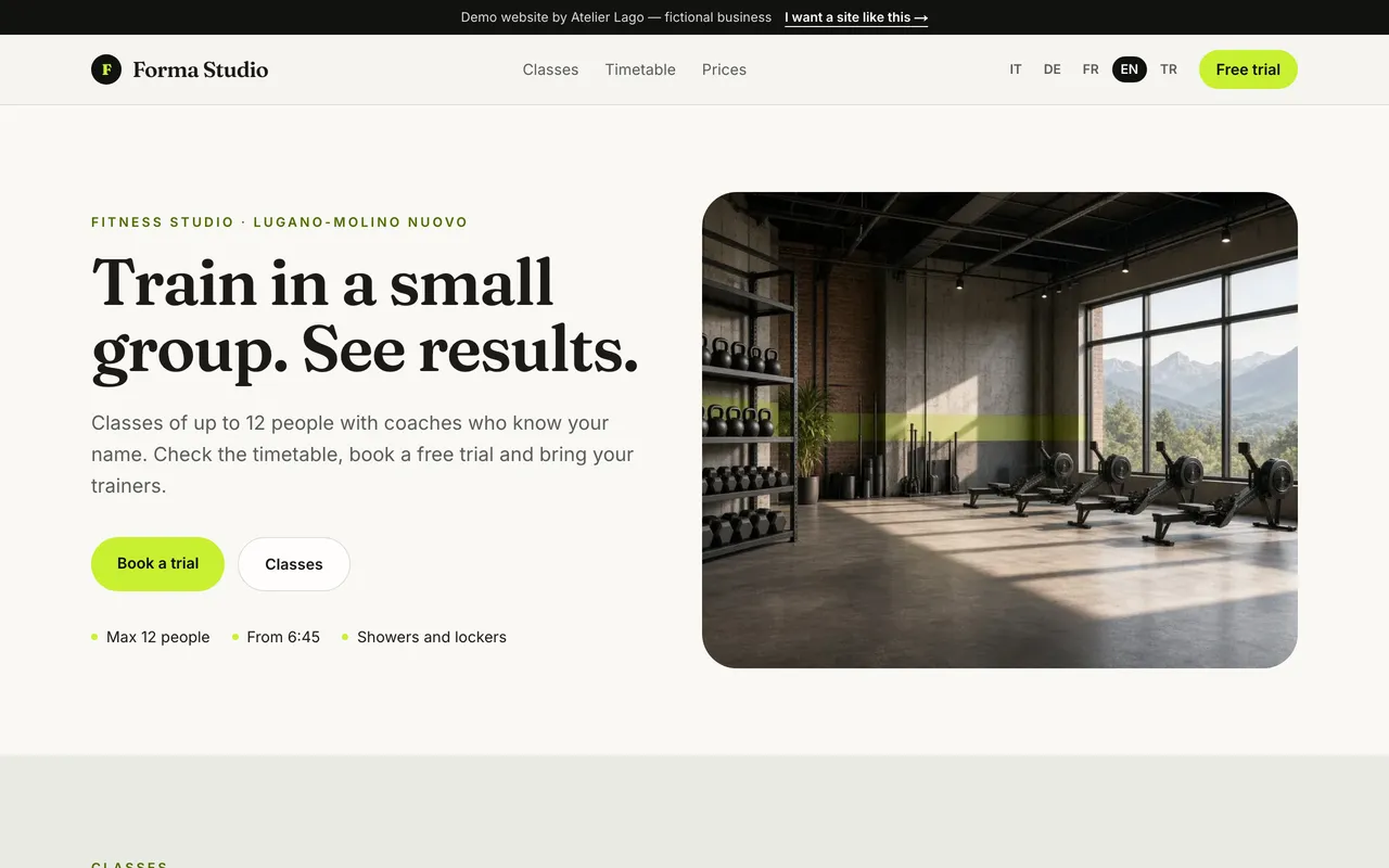 Gym · Forma Studio