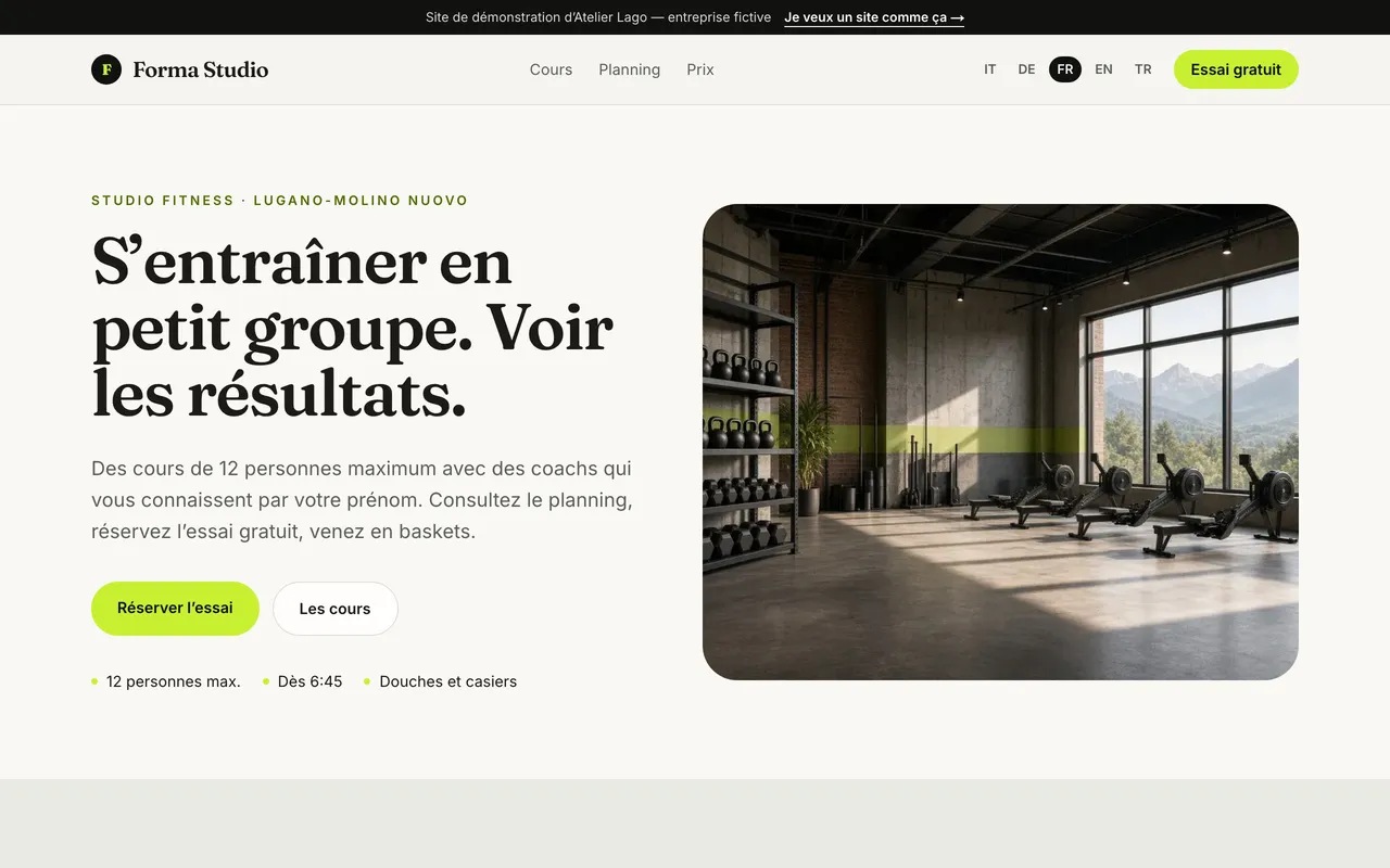Fitness · Forma Studio