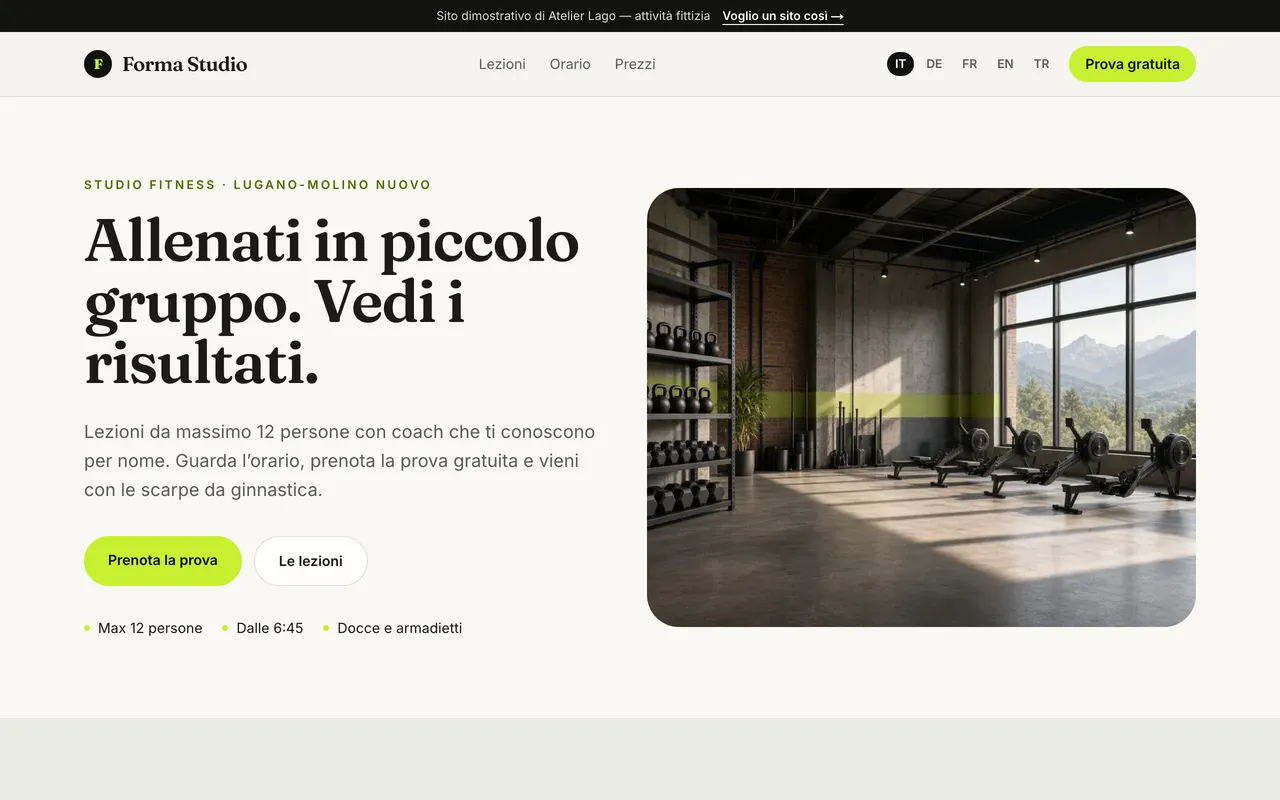 Palestra · Forma Studio