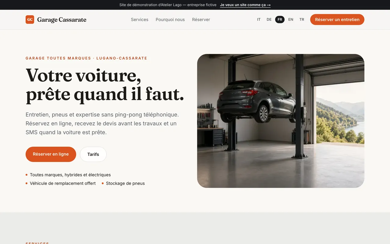 Garage · Garage Cassarate