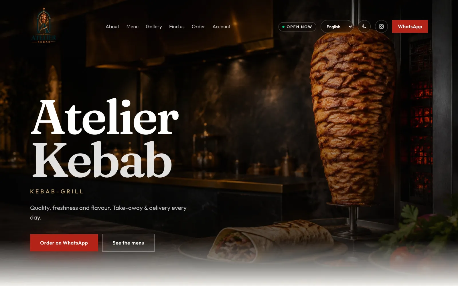 Kebab grill