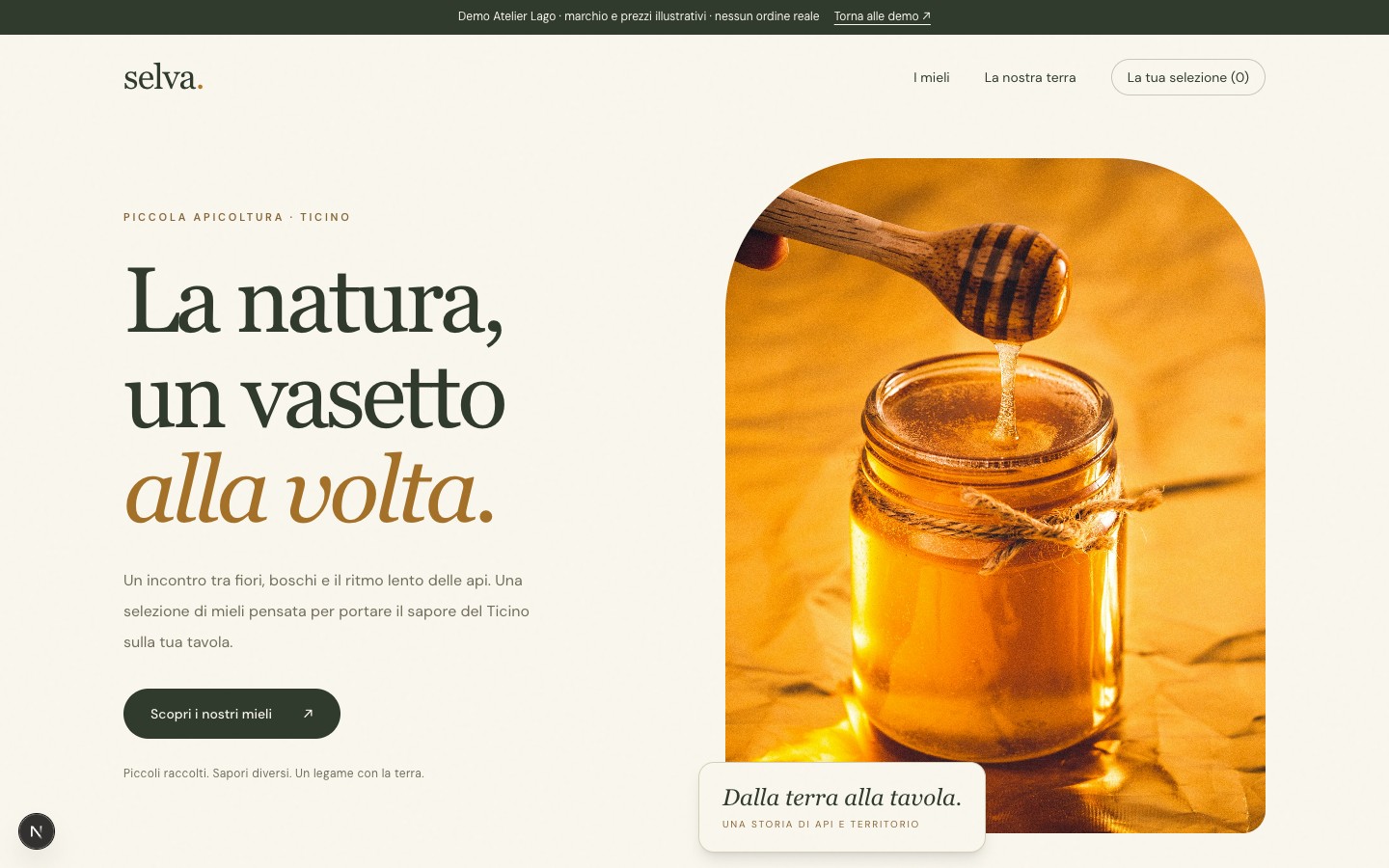 Selva · Honig aus dem Tessin